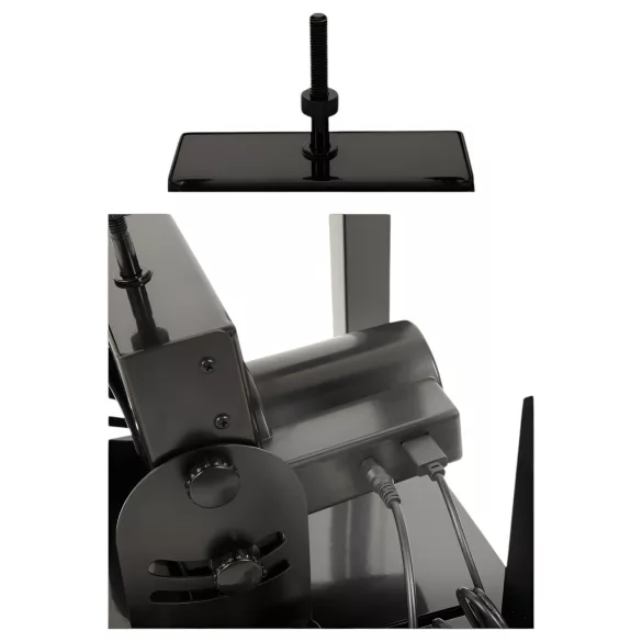 The Banger Sit-On-Climaxer - machine à sexe électrique (noir)