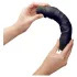 Nature Skin - godemichet réaliste vibrant - noir 22cm