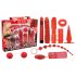 You2Toys - Coffret vibromasseur 9 pièces - roses rouges