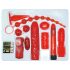 You2Toys - Coffret vibromasseur 9 pièces - roses rouges