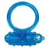 You2Toys - anneau pénien vibrant en silicone - bleu