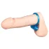 You2Toys - anneau pénien vibrant en silicone - bleu