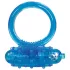 You2Toys - anneau pénien vibrant en silicone - bleu