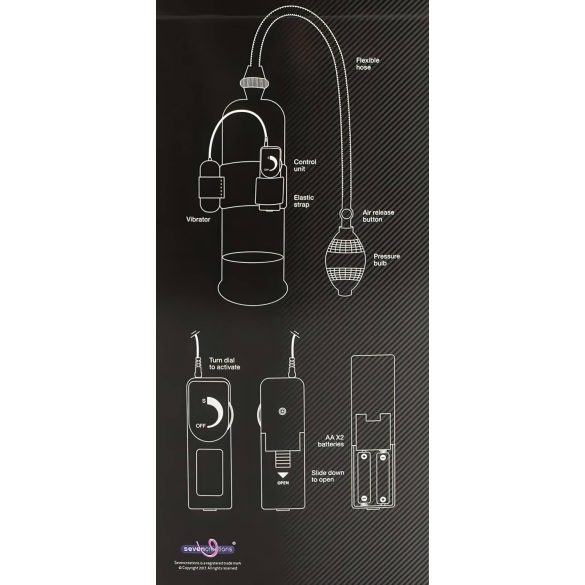 Péniszpumpa - pompe à pénis vibrant