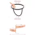 You2Toys - gode ceinture duo vibrant - couleur chair