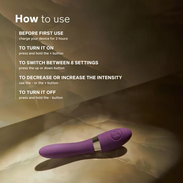 LELO - Vibromasseur luxe - puissant - silicone violet