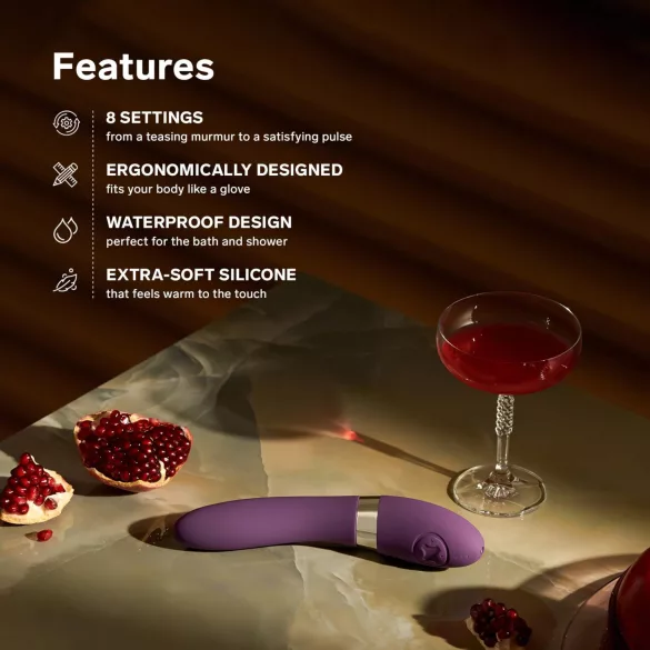 LELO - Vibromasseur luxe - puissant - silicone violet