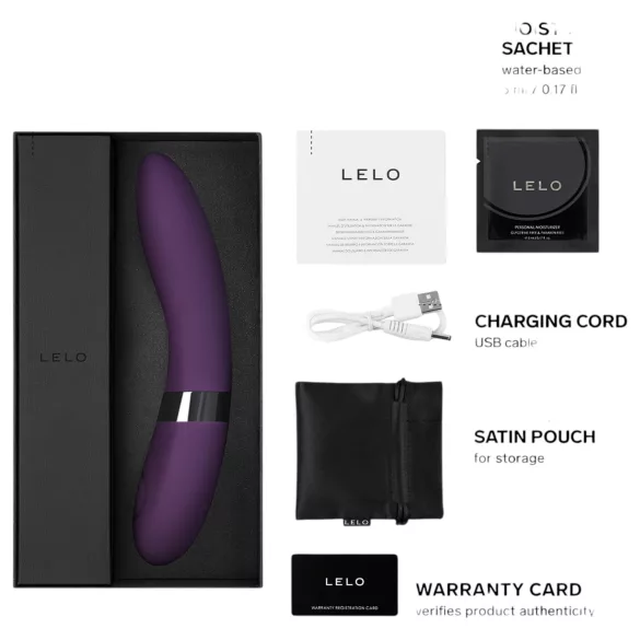 LELO - Vibromasseur luxe - puissant - silicone violet