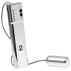 You2Toys Climax - œuf vibrant - argent