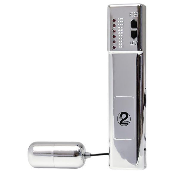 You2Toys Climax - œuf vibrant - argent