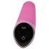 SMILE Happy - vibromasseur 7 modes - silicone rose