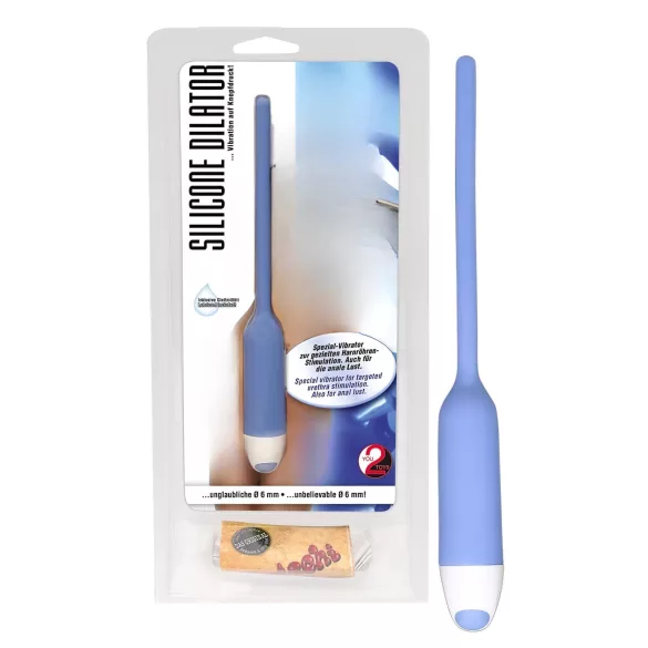 You2Toys - Sonde vibrante pénis - petit - silicone bleu