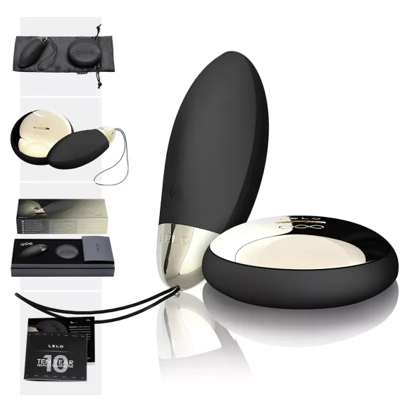 LELO Lyla 2 - œuf vibrant télécommandé - silicone noir