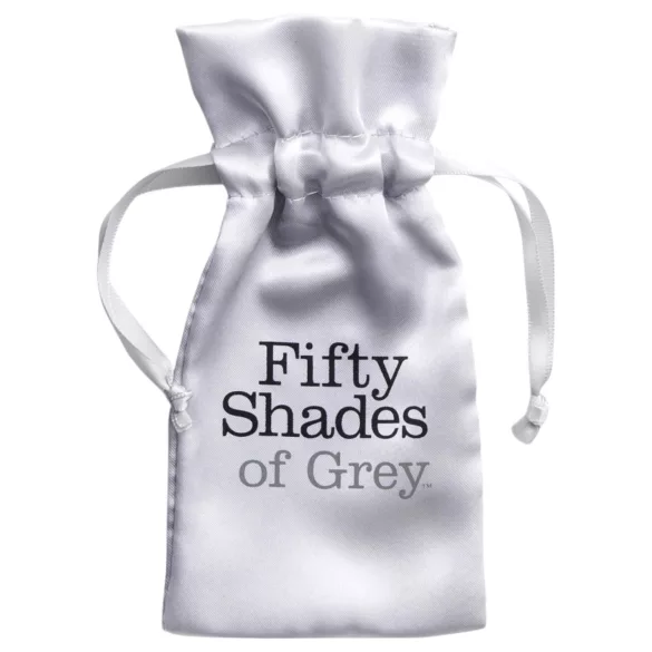Fifty Shades of Grey - anneau pénien vibrant - silicone noir