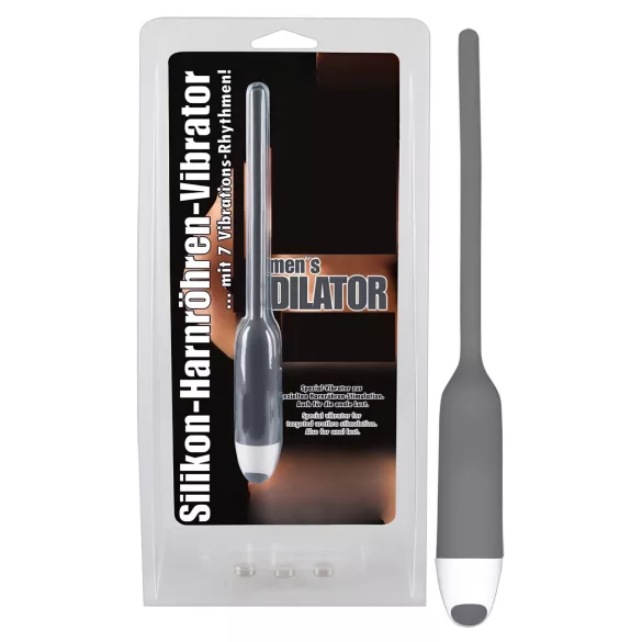 You2Toys - dilatateur urétral vibrant - silicone gris 6mm