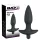 Black Velvets - plug anal vibrant - taille moyenne