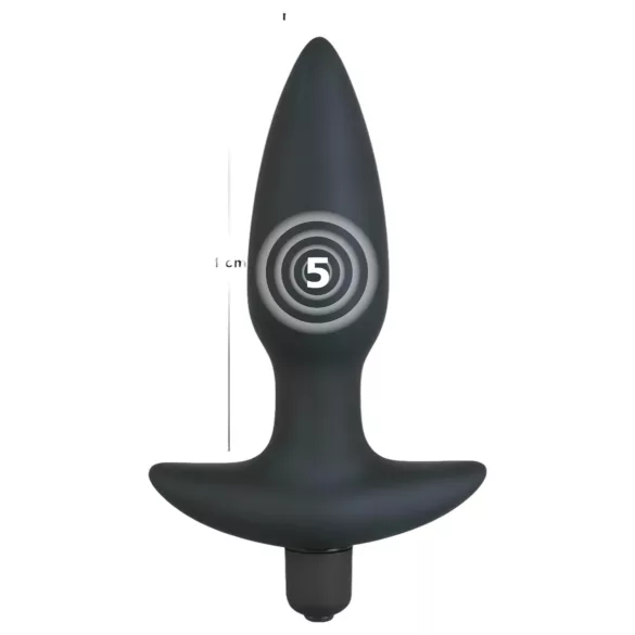 Black Velvets - plug anal vibrant - taille moyenne