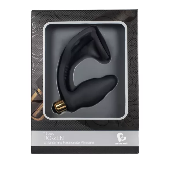 RO-ZEN - double cockring et plug anal vibrant - silicone