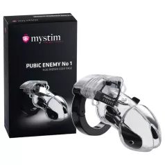   mystim - cage de chasteté pénis électrostimulation - métal