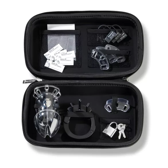 mystim - cage de chasteté pénis électrostimulation - métal