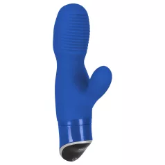  Pepper Parties Brother Louie - stimulateur rabbit vibrant - silicone bleu