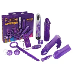   You2Toys - coffret sextoys vibrant 9 pièces - silicone violet