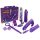 You2Toys - coffret sextoys vibrant 9 pièces - silicone violet