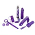 You2Toys - coffret sextoys vibrant 9 pièces - silicone violet
