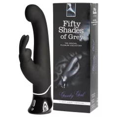   Cinquante nuances de Grey Greedy Girl - vibromasseur avec bras clitoridien (noir)
