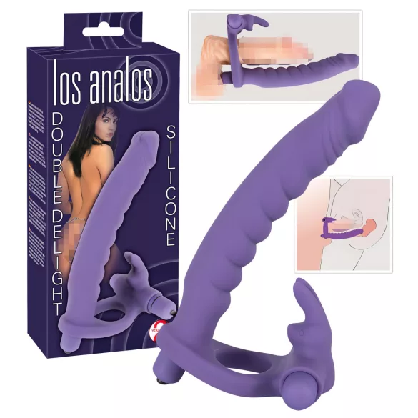You2Toys - Vibromasseur anal 3-en-1 - silicone violet