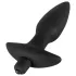 Black Velvets - coffret plug anal vibrant - 4 pièces - silicone noir