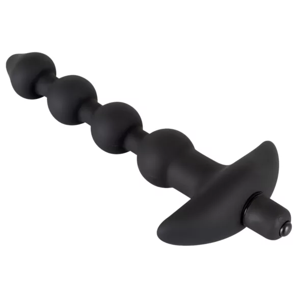 Black Velvets - coffret plug anal vibrant - 4 pièces - silicone noir