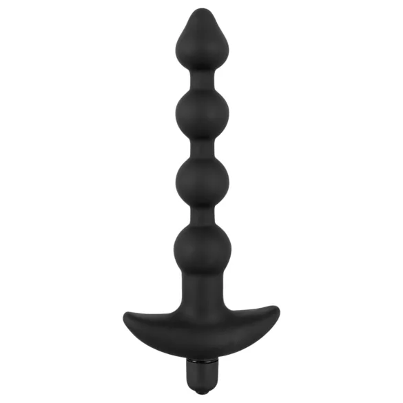 Black Velvets - coffret plug anal vibrant - 4 pièces - silicone noir