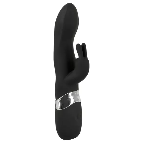 SMILE Blacky - Vibromasseur USB 2 moteurs - silicone noir