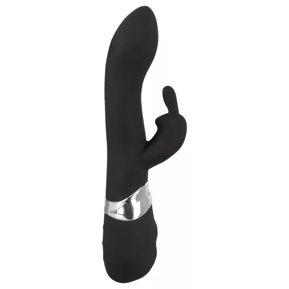 SMILE Blacky - Vibromasseur USB 2 moteurs - silicone noir