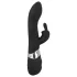 SMILE Blacky - Vibromasseur USB 2 moteurs - silicone noir