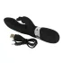 SMILE Blacky - Vibromasseur USB 2 moteurs - silicone noir