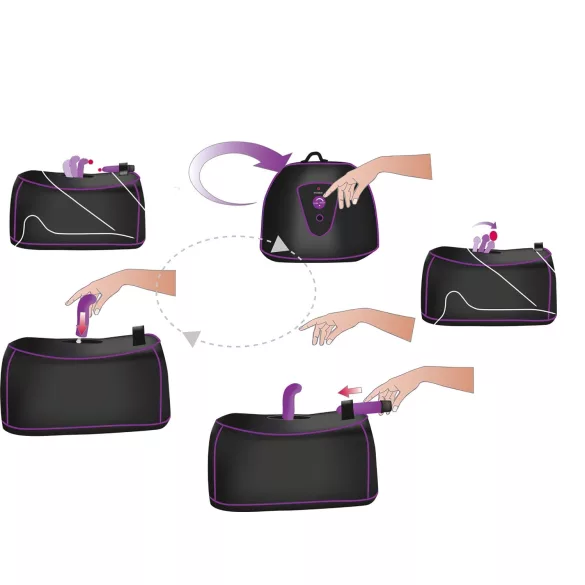 You2Toys - Machine sexuelle rotative pour point G et point P - sur secteur