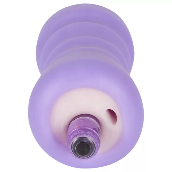 You2Toys - masturbateur vagin vibrant - silicone peau lilas
