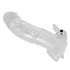 Crystal Skin - gode allonge pénis vibrant - silicone