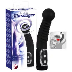 You2Toys - masseur prostate rotatif vibrant - silicone noir