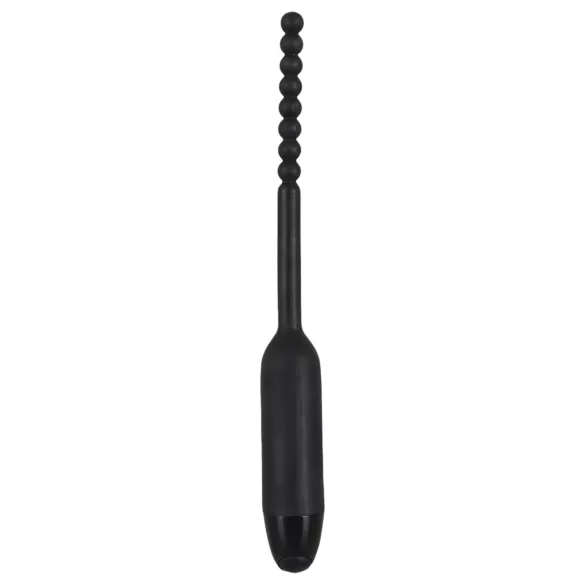 You2Toys - dilatateur urétral vibrant à perles - 0,8 cm noir