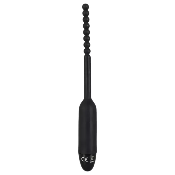 You2Toys - dilatateur urétral vibrant à perles - 0,8 cm noir