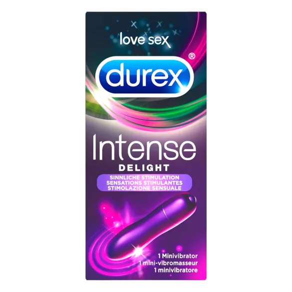 Durex Intense Delight Bullet - mini vibromasseur bullet - violet