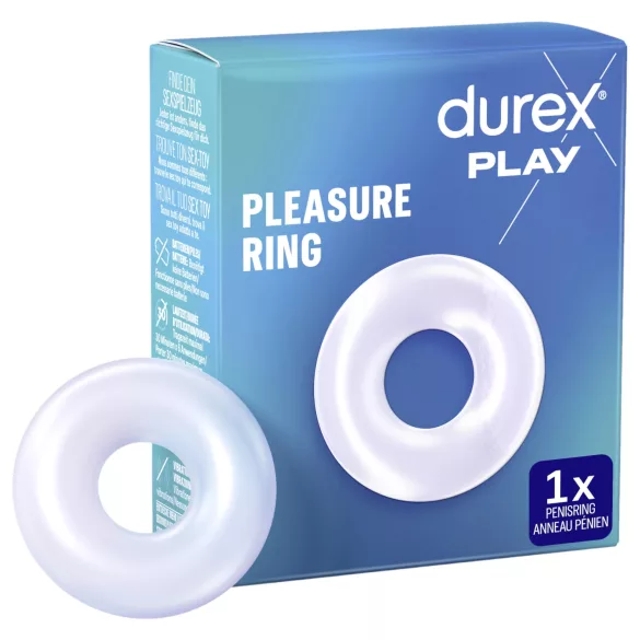 Durex - anneau pénien - retardant - transparent