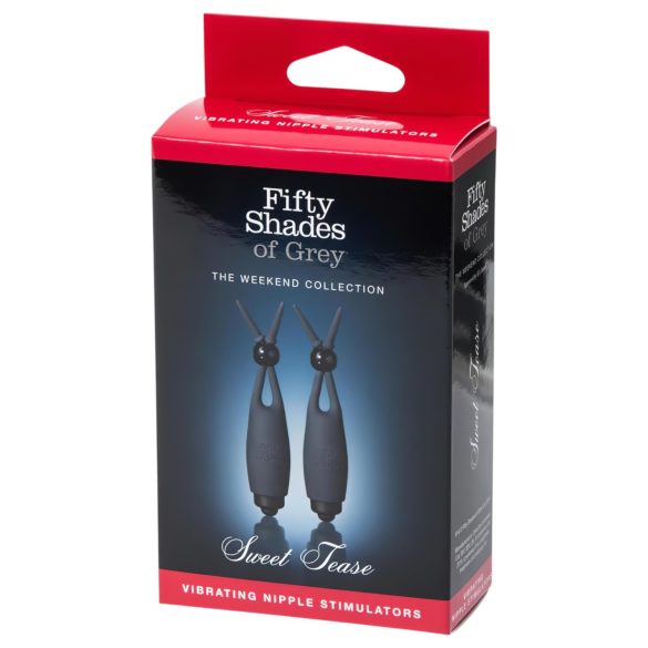Fifty Shades of Grey - stimulateur tétons vibrant - lot de 2 pièces