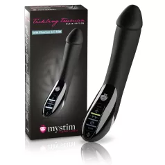   mystim Tickling Truman - vibromasseur électrostimulation - silicone noir