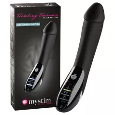   mystim Tickling Truman - vibromasseur électrostimulation - silicone noir