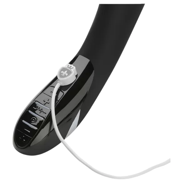 mystim Sizzling Simon - vibromasseur électrostimulation - silicone noir
