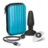 b-Vibe - Vibromasseur anal noir à billes et rotation, rechargeable